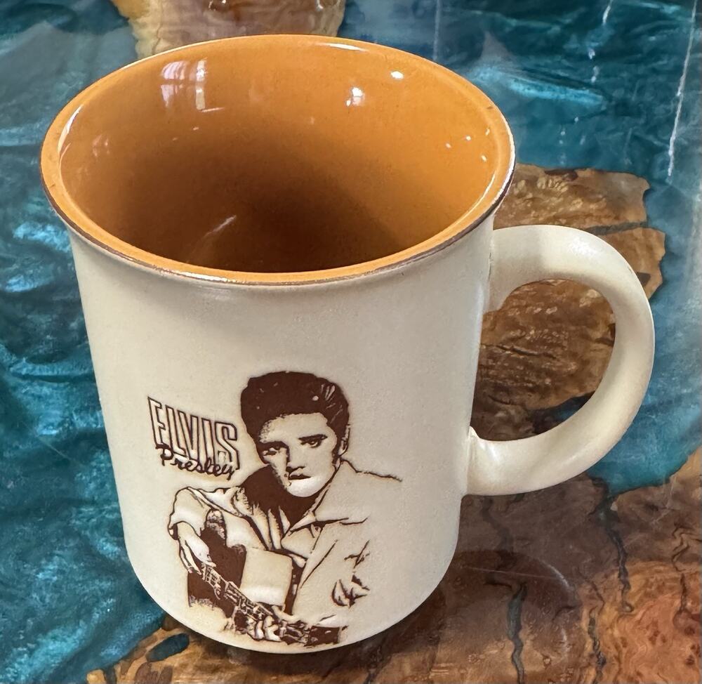 Elvis Presley King of Rock N' Roll Coffee Cup Mug